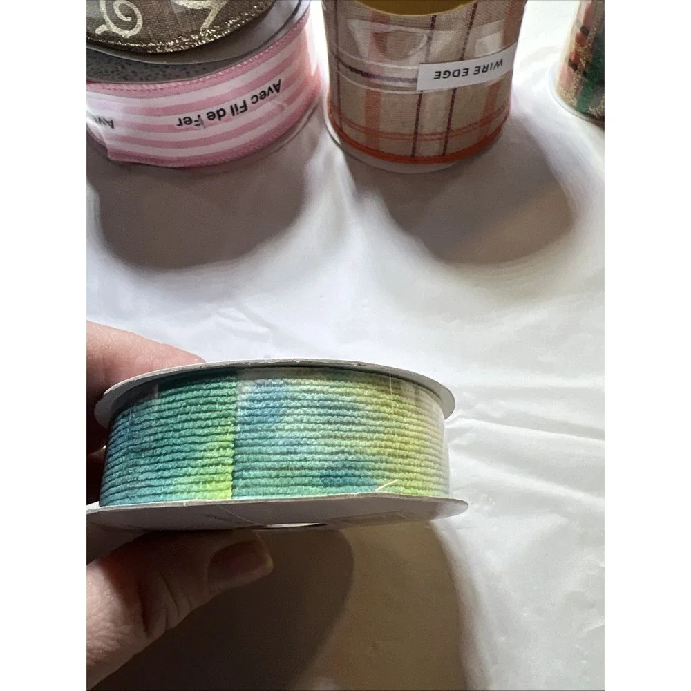 Lot Of 6 Rolls Of Crafting Ribbon #2